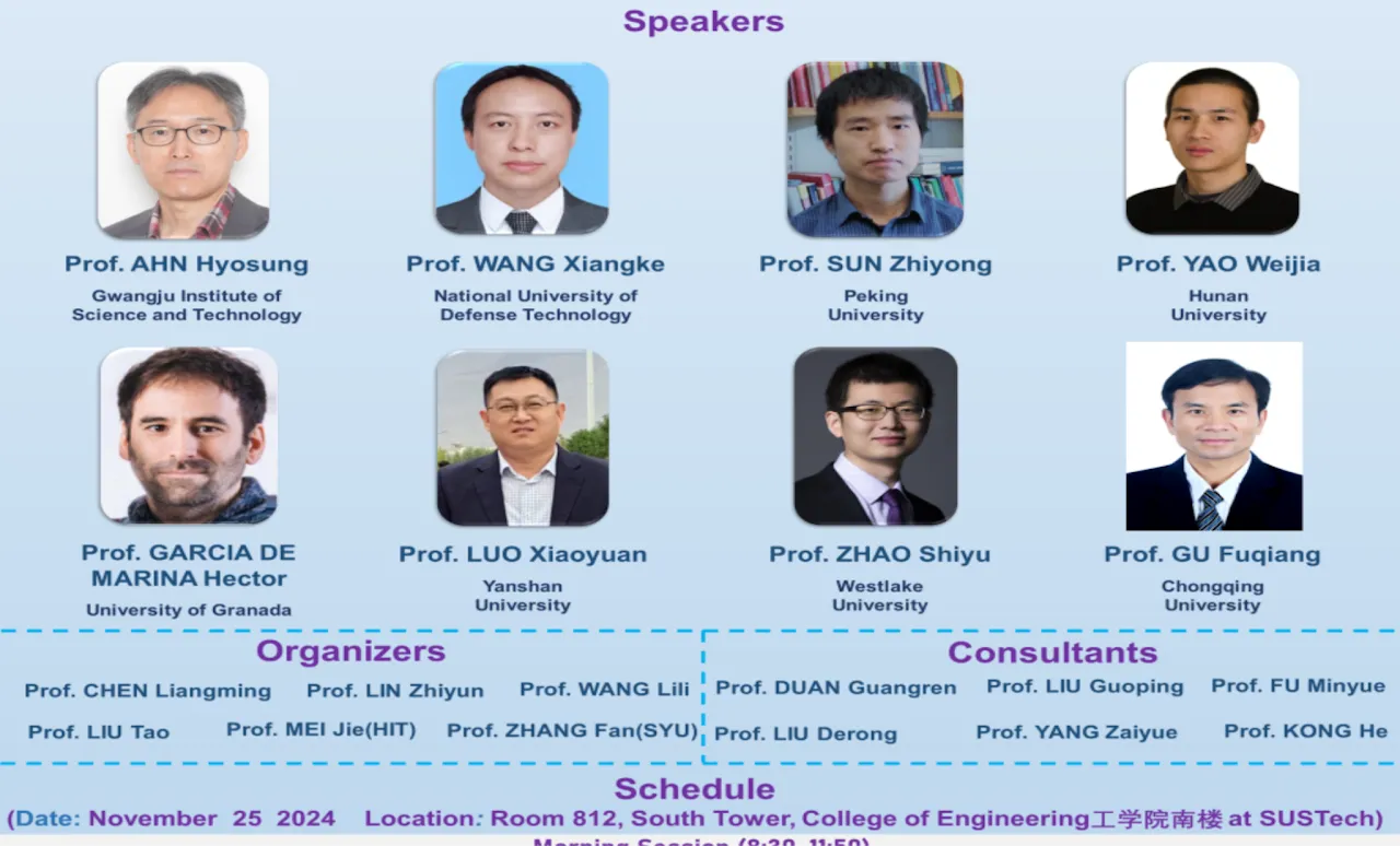 Héctor participated in the Symposium on Localization and Cooperative Control of Intelligent Systems at the Southern University of Science and Technology in Shenzhen, China