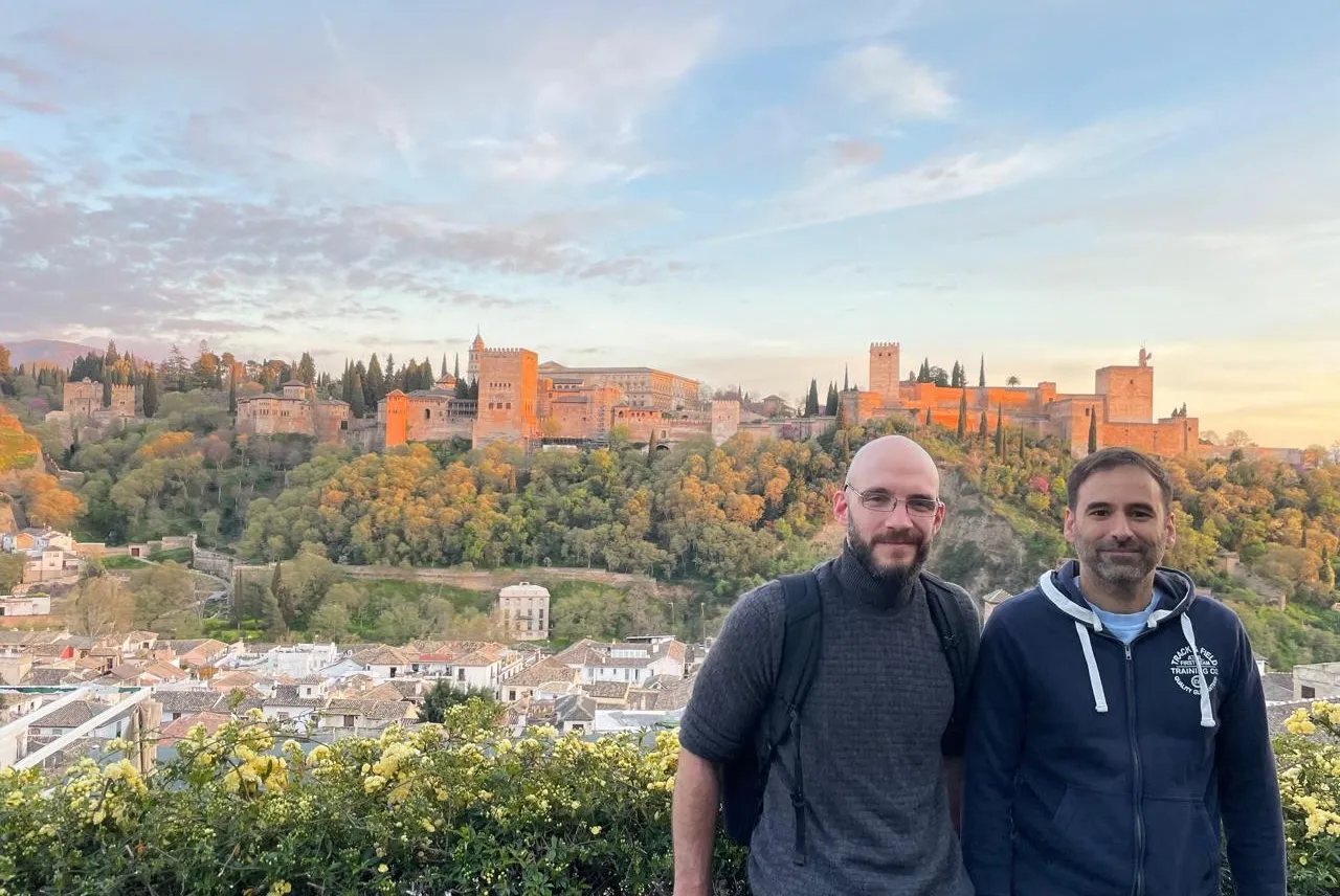 Professor Christos Verginis from Uppsala University in Sweden has been visiting us this week
