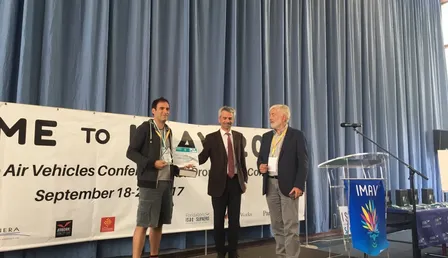 1st position, international drone competition