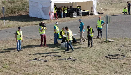 1st position, international drone competition