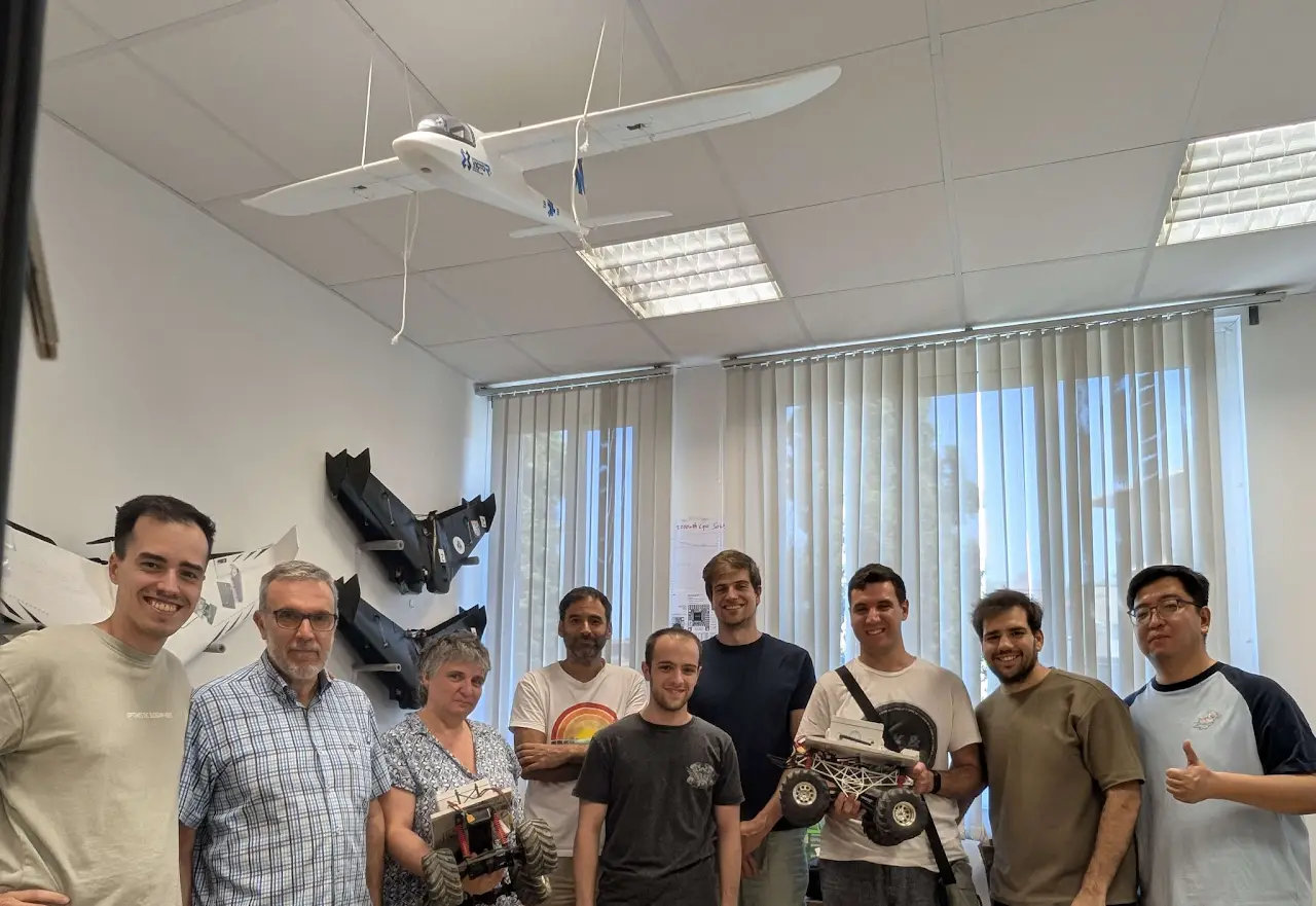 The Robotics and Automation Group from the Faculty of Physics at the Complutense University of Madrid has been visiting us over the past few days