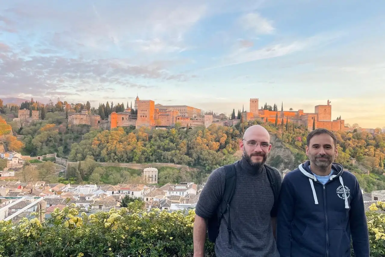 Professor Christos Verginis from Uppsala University in Sweden has been visiting us this week